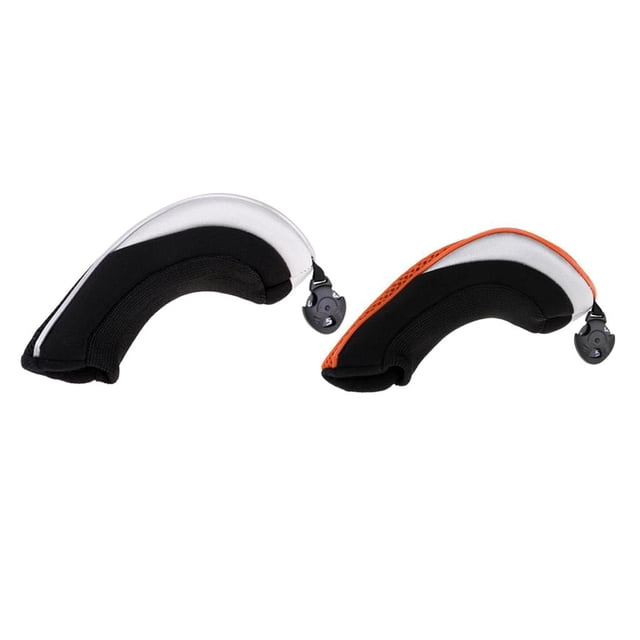 2pcs Golf Hybrid Utility Club Headwear Headgear Cubierta protectora con etiqueta numérica Zulema Headcover del palo de golf