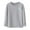 D01-Grey, variant on FYDUU Kids Thermal Underwear Boys Girls Winter Thermal Top Soft Pajama Tops Cozy Long Sleeve Thermal Shirts Solid Color Kids Warm Pullover Fall Warm Clothes