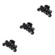 thumbnail image 1 of Sonducket Pasadores para el cabello Chica profesional Headwear Cola de caballo Abrazadera Hogar Negro Type1 NO1 Sonducket CBP263622, 1 of 1