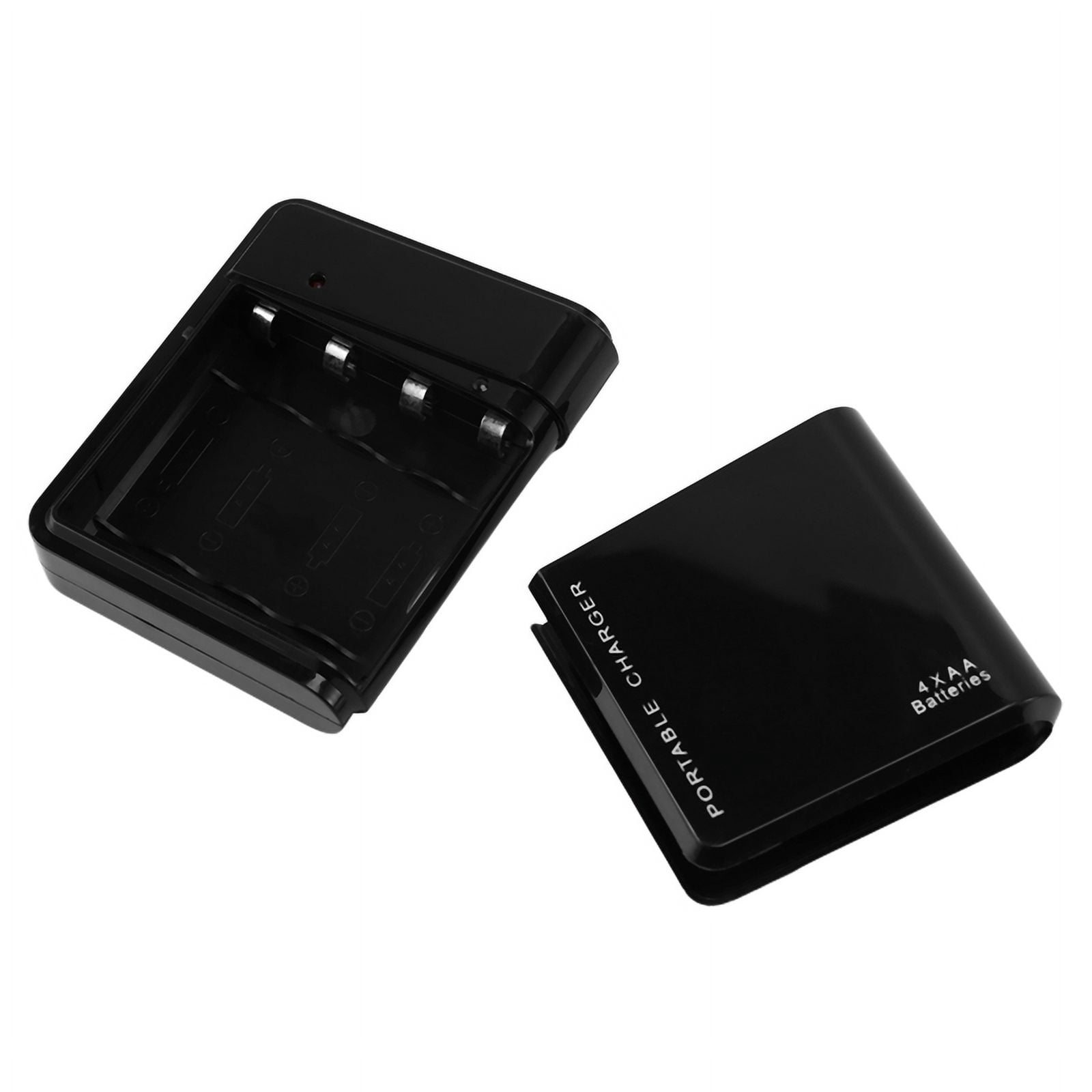 10X Black 4X AA Battery Portable Emergency Power Charger USB for Cell Phone