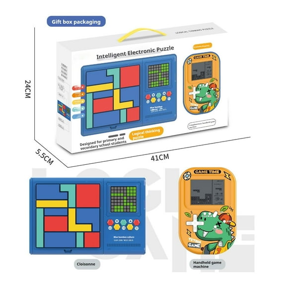 Children's intelligent electronic jigsaw advanced logic thinking model interactive educational gift toys
