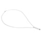 thumbnail image 1 of Collar de respiración consciente de acero inoxidable que reduce el estrés, collar portátil con silbato para ansiedad para mujeres y hombres, color plateado, 1 of 15