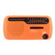 thumbnail image 1 of Radio Solar con Manivela AM/FM con Linterna LED para Exterior Naranja, 1 of 9