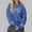#46Blue, variant on Byworldtasic Womens Sweatshirts Women's Bow Tie Printed Hooded Sweatshirt Fashionable Loose Casual Long Sleeved Pocket Tops