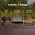 thumbnail image 3 of TYTUS Modular Trio with 4-Burner Gas Grill, Pellet Grill and 2-Burner Gas Griddle, 3 of 25