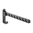 thumbnail image 1 of Tendedero Plegable Para Colgar Ropa 2 Perchas Y Ganchos NEGRO, 1 of 5