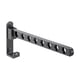 thumbnail image 1 of Tendedero Plegable Para Colgar Ropa 2 Perchas Y Ganchos NEGRO, 1 of 5