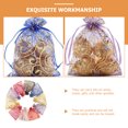 thumbnail image 3 of GOOHOCHY 100pcs Organa Bolsas con cordón Pequeño Regalos Joyas Favores de la fiesta de la bolsa Bolsa de caramelo, 3 of 8