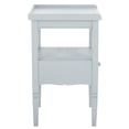 thumbnail image 5 of Safavieh Araminta Traditional Wood End Table, Winter Sky, 5 of 12