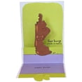 thumbnail image 2 of Designer Greetings Scared Chocolate Bunny and Shadows of Family Members Humorous / Funny Pop Up Easter Card, 2 of 2