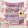 thumbnail image 2 of LHSHID 21st Birthday Gifts Blanket Flannel Soft and Comfortable Anti static Bed Sofa Blanket 50x60in, 2 of 5