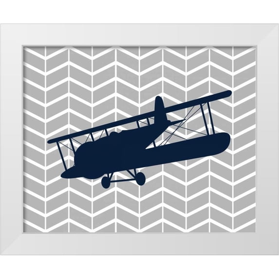 Robinson, Tamara 18x15 White Modern Wood Framed Museum Art Print Titled - Plane I