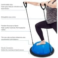 thumbnail image 4 of 23"Balance Ball Trainer,1600 lbs Half Yoga Exercise Ball with Resistance Bands and Foot Pump for Stability Training, Strength Exercise Fitness, Home Gym Workout Equipment, 4 of 7