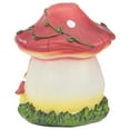thumbnail image 6 of Northlight 6.25" Red Mushroom House Outdoor Garden Statue, 6 of 6