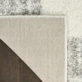 thumbnail image 5 of Nourison Pacific Shag 7'10" x 9'10" Ivory Grey Shag Indoor Rug, 5 of 9