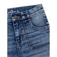 thumbnail image 5 of Jordache Girls Patch Pocket Flare Jeans, Sizes 5-18, 5 of 6