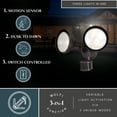 thumbnail image 2 of Bronze Motion Sensor Dusk to Dawn Outdoor Security Flood Light - 180 Degree Range - 70 Ft., 2 of 14
