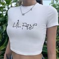 thumbnail image 5 of Lil Peep camiseta ropa mujer tumblr harajuku camisetas gráficas mujeres 2022 Camiseta estampada camiseta vintage, 5 of 5