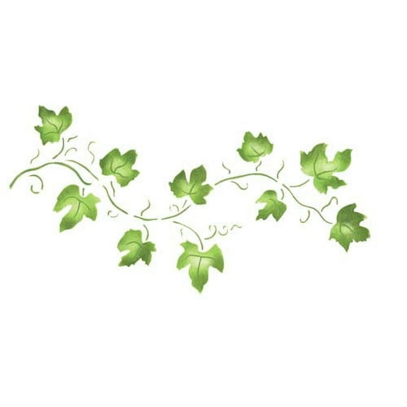 Small Ivy Vine Wall Stencil 1538 by Designer Stencils