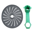thumbnail image 1 of LYD Cubierta de hoja y llave para exprimidor Vorwerk Thermomix TM5 TM6 TM31 LYD 1040572, 1 of 2