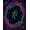 Multicolor On Black, Pattern 1, variant on ODIKA 8'x10' Washable Area Rug Star Design With Cosmic Nebula Border Space Astronaut Galaxy Playful Expressive for Living Room, Under Sectional, Family , Durable, Non-Slip