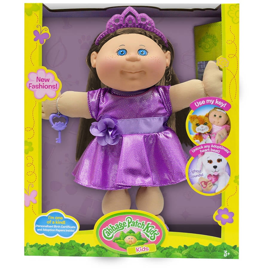 cabbage patch doll with hair