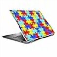 thumbnail image 2 of Laptop Notebook Skin Vinyl Sticker Cover Decal for 14" HP 2 in 1 Touchscreen Chromebook x360 - Colorful Puzzle Pieces Autism, 2 of 3