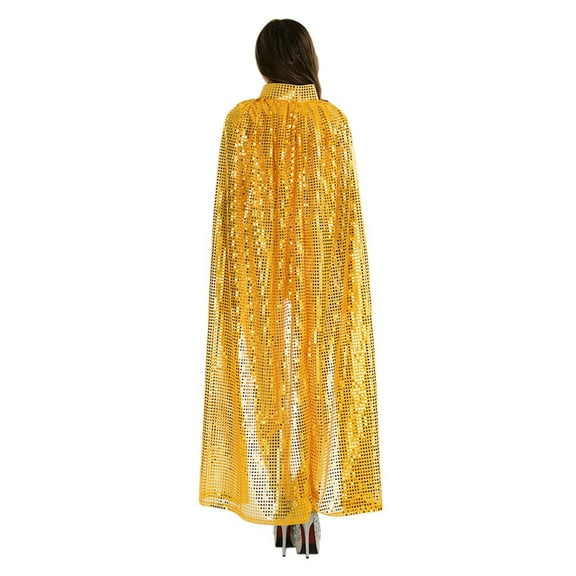 Women Men's Cape Hooded Sequin Carnival Adult Props Sequin Cape Dress for Women Formal Summer Umbrella Women S Scarf Lightweight Sheer Shawl Wraps for Women Shoulder for Elderly Women's Scarves