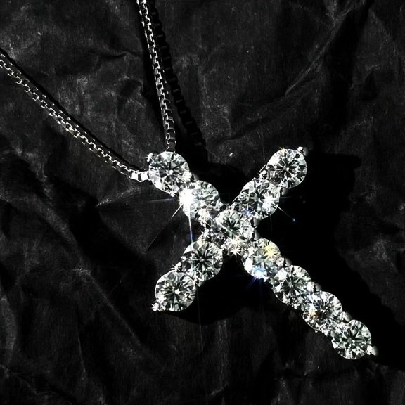 Cross decoration, can be used as a matching decoration for flower garlands, hung in front of doors or courtyards together with wind chimes