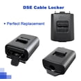 thumbnail image 5 of Replacement Locking Connector for PS5 DualSense Edge Controller, Secure USB-C Cable Lock, Instant Anti-Unplug Cam Clip, 5 of 6