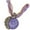Purple, variant on Bohemian Rhinestone Statement Necklace for Women Elegant Pendant Jewelry Accessories Fashion Necklaces