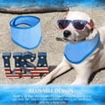 thumbnail image 5 of 3 Pack Dog Ice Bandana Cooling Pet Bandana Dog Neck Cooler Breathable Dog Collar Bandanas Heat Dissipation Triangle Scarfs Pet Cooling Collars for Dog Cat Calming Hot Weather Summer, 5 of 7