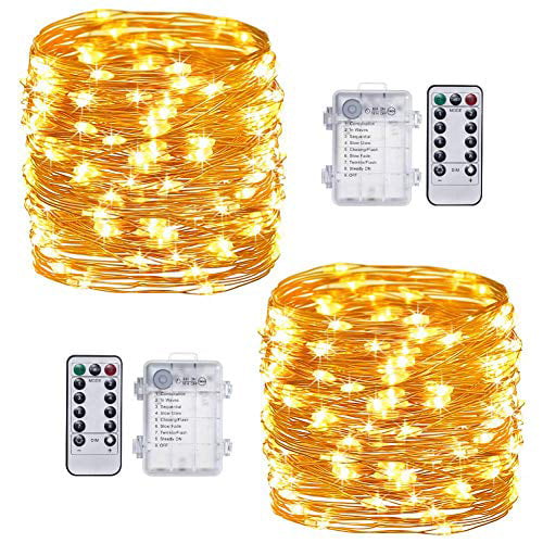Details about   10m 100 led 33FT LED String Light Fairy lights Battery Operated Waterproof Coppe 
