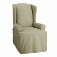 thumbnail image 1 of Housse Cotton Duck pour fauteuil à oreilles par Sure Fit, 1 of 3