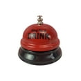 thumbnail image 1 of Sonnette Rouge en Acier Inoxydable Sonnette de Bureau Rouge pour Dressage d'Animaux Jeu de Réponse en Classe Bar, 1 of 7