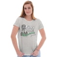 thumbnail image 4 of Christmas Puppy Gingerbread Cookie Womens Fitted Plus Size Graphic Tee Brisco Brands 3X, 4 of 5