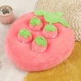 thumbnail image 3 of Esquirla Jouet Fruit pour Enfants Jeu de Simulation Poupée Mini Oreiller Jeu de Rôle Parent-Enfant Interactif Cadeau pour Filles Fraise S, 3 of 8