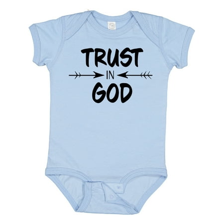 

Inktastic Trust in God Gift Baby Boy or Baby Girl Bodysuit