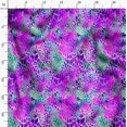 thumbnail image 3 of Soimoi Purple Rayon Fabric Leopard Animal Skin Printed Fabric 1 Yard 56 Inch Wide, 3 of 6