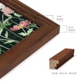 thumbnail image 2 of Anemone Dance I -Framed Print w/glass-Chestnut, 2 of 7