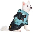 thumbnail image 2 of Balery Black Panther Floral Illustration Sudadera con Capucha para Perros Pequeños – Ropa para Mascotas, Disfraz para Perros y Gatos, Ideal para Fiestas y Cosplay-XX-Large, 2 of 7