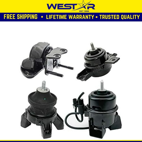 Fits 2007-2012 Hyundai Veracruz 3.8L w/AUTO Motor & Trans Mount Set 4pcs : A7175, A7150, A7166, A7156