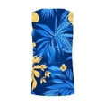 thumbnail image 5 of UPPADA Pleated Tank Tops for Women Summer Loose Fit Tunics Tops Crewneck Floral Print Sleeveless Shirts Comfy Loose Fit Long Flowy Tops ,M Multicolor Tank Tops, 5 of 6