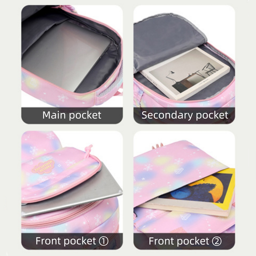 RAISTYW School Bags for Teenage Girls, Cute School Backpacks for Primary School Shoulder Bookbag