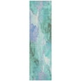 thumbnail image 2 of Addison Rugs Chantille Indoor/Outdoor Transitional Abstract Teal Machine Washable Runner Rug, 2'3" x 7'6", 2 of 7