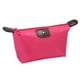 thumbnail image 5 of Neceser portátil de nailon, bolsa de maquillaje, neceser, monedero Rosa roja, 5 of 9