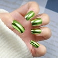 thumbnail image 2 of JZROCKER 288Pcs Square Press On Nails Stick on Nails With Holographically Metallic Gloss Acrylic Manicure Nails Art For Parties, 2 of 21
