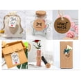 thumbnail image 3 of Etiquetas de papel Kraft Retro Toystoory para regalos hechos a mano L-19, 3 of 6