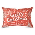 thumbnail image 2 of Pillow Case Plush Pillow Full Pattern for Christmas Day Case standard size/King size/Queen size Bed Pillow Pillowcases, 2 of 9
