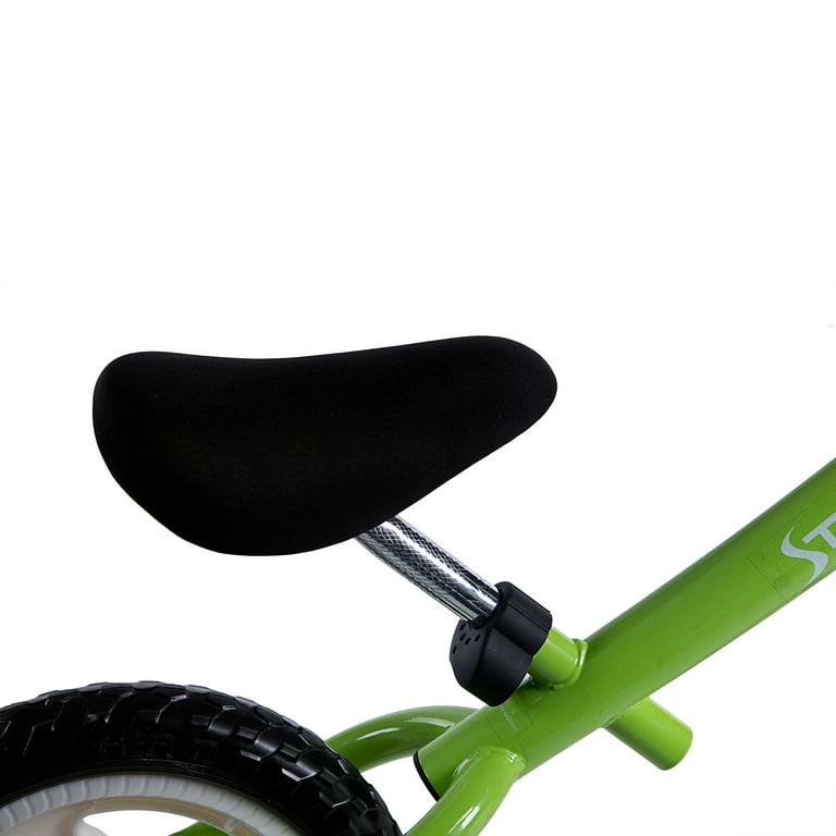 WonkaWoo Ride and Glide Mini Cycle Balance Bike Green 12